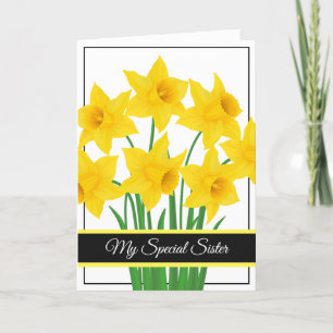 Carte Anniversaire-Ma Carte Soeur Spéciale