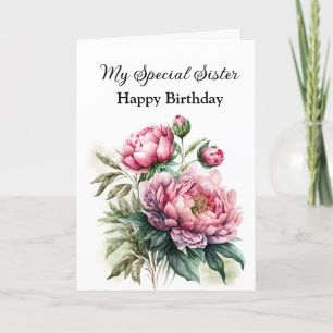 Carte Anniversaire - Ma carte Soeur Spéciale