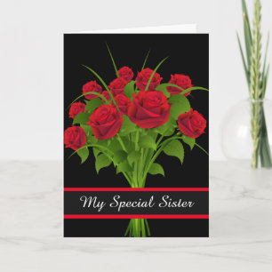 Carte Anniversaire-Ma Carte Soeur Spéciale