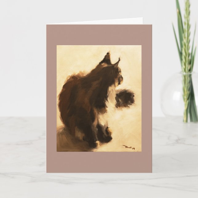 Carte Anniversaire - Macy dans la lumière (Devant)