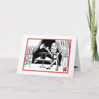 CARTE ANNIVERSAIRE : "MAGIE "