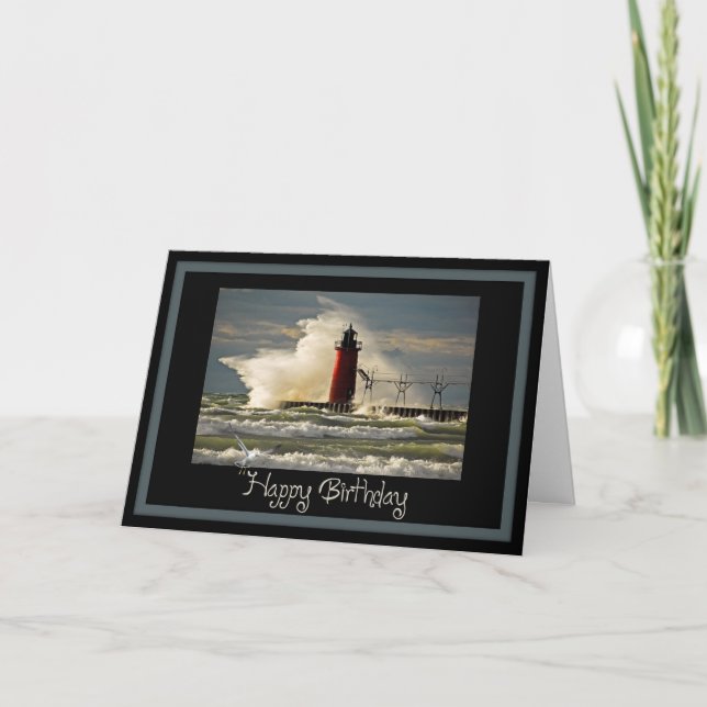Carte Anniversaire nautique (Devant)