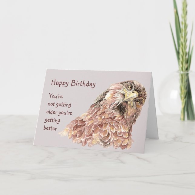 Carte Anniversaire Ne vieillit pas Meilleur Humour (Devant)