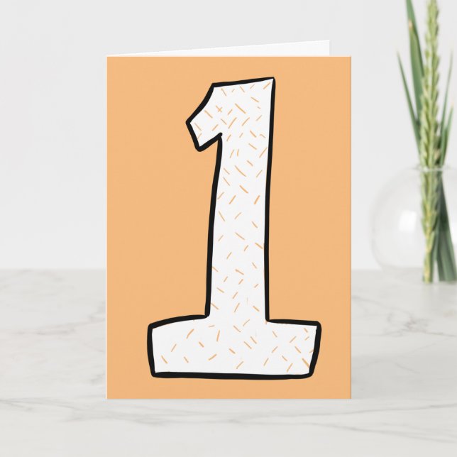 Carte Anniversaire One Anything (Devant)