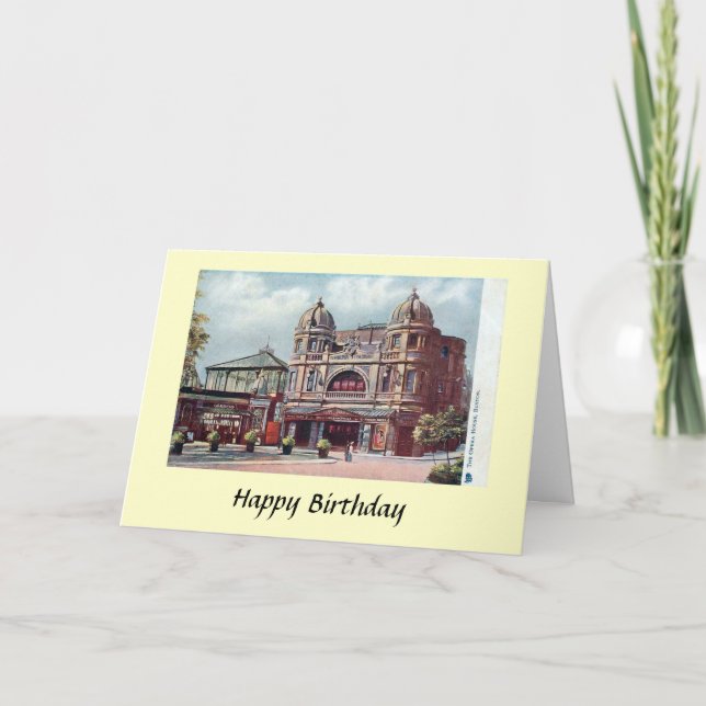 Carte Anniversaire - Opéra, Buxton (Devant)