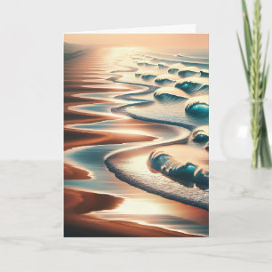 Carte Anniversaire personnalisé d'Art Océan