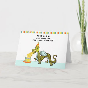 Carte Anniversaire personnalisé du garçon