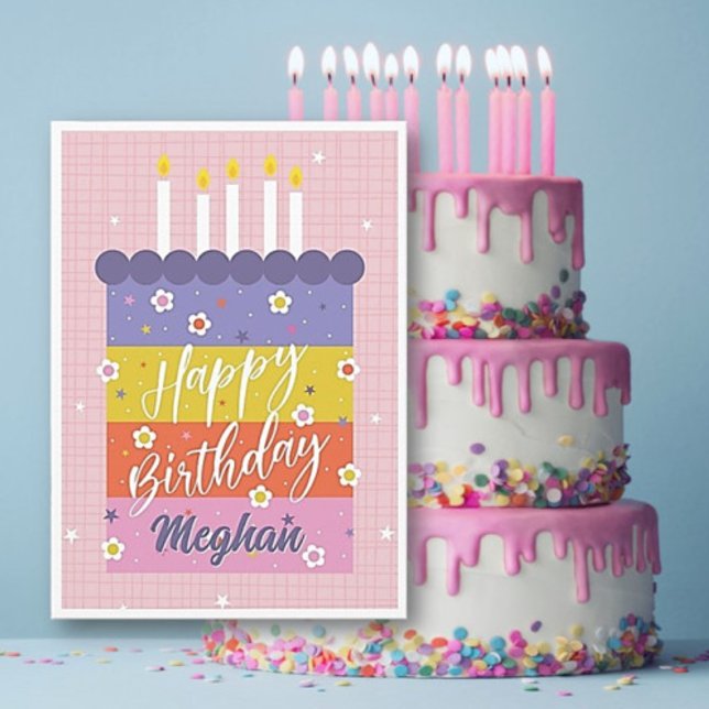 Carte Anniversaire Personnalisé Plutôt Heureux (Créateur téléchargé)