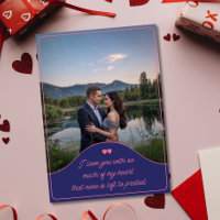 Anniversaire Photo Moderne Élégant Citation Amour