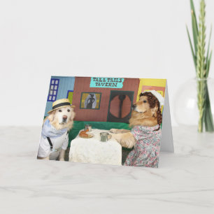 Carte Anniversaire pionnier d'or