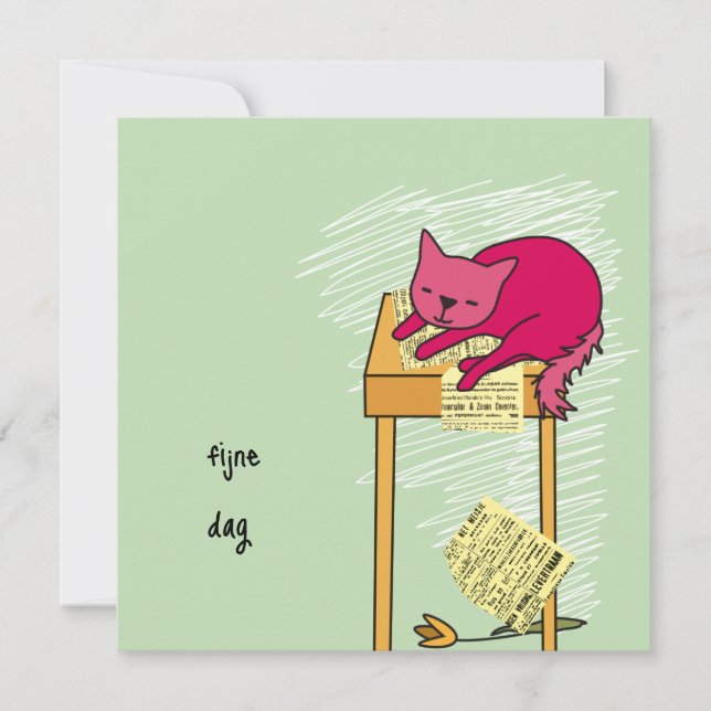 carte anniversaire pois (Devant)