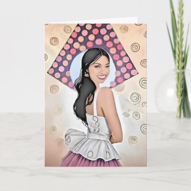 Carte Anniversaire Pour Elle (Devant)