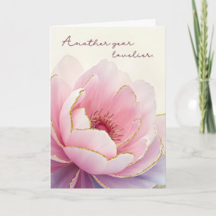 Carte Anniversaire pour elle une autre année grande tour