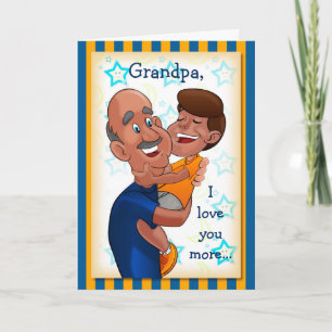 Carte anniversaire pour grand-père