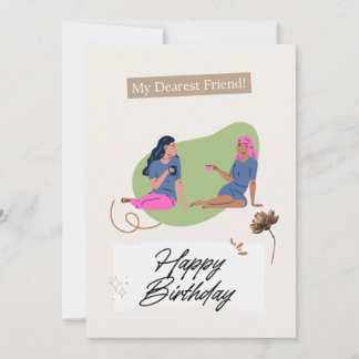 Carte anniversaire pour un ami