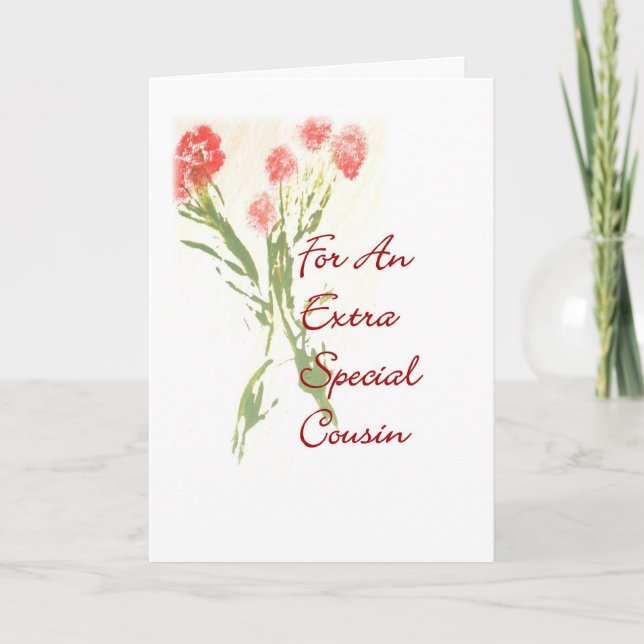 Carte Anniversaire Pour Un Cousin (Devant)