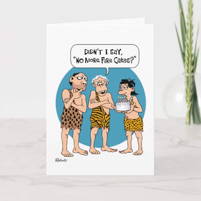 Carte Anniversaire senior amusant (Devant)