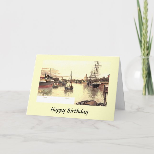 Carte Anniversaire - Séville. Espagne (Devant)