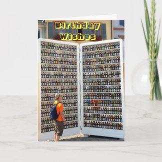 Carte Anniversaire - Souhait Anniversaire