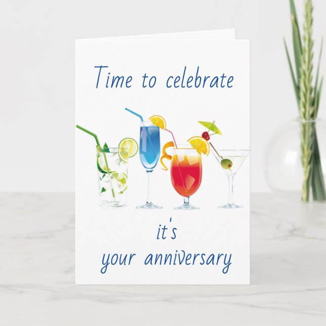 CARTE *ANNIVERSAIRE SOUHAITE À UN COUPLE SPÉCIAL* (Devant)
