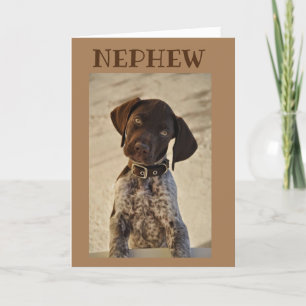 CARTE ANNIVERSAIRE SOUHAITE **NEPHEW** CARD