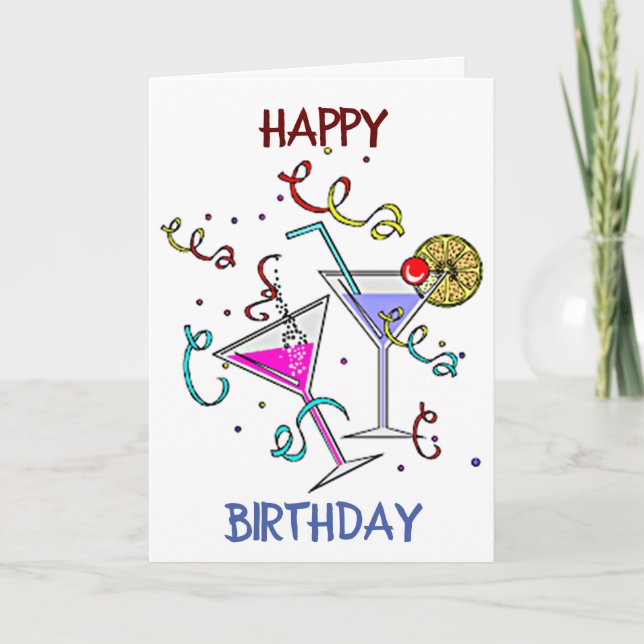 CARTE ANNIVERSAIRE SOUHAITE UN *MEILLEUR AMI* DE TOUTES  (Devant)