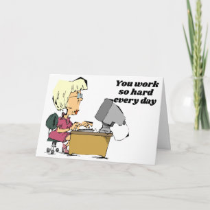CARTE **ANNIVERSAIRE SOUHAITE UNE FEMME TRAVAILLANTE**