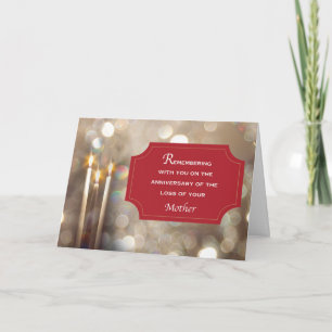 Carte Anniversaire Souvenir de la mère à Noël