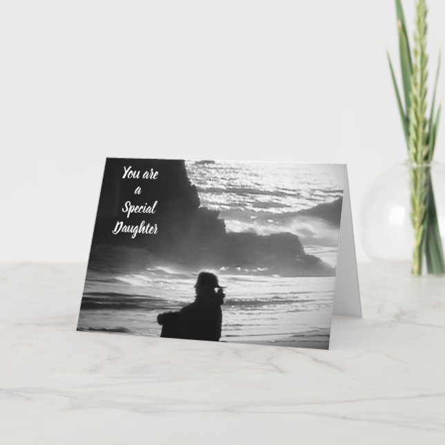 CARTE ***ANNIVERSAIRE SPÉCIAL DE LA FILLE*** (Devant)