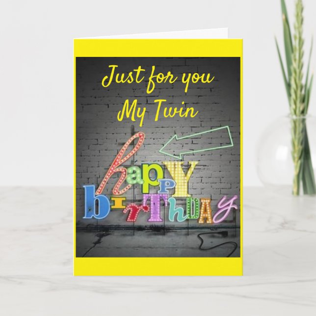 CARTE ANNIVERSAIRE SPÉCIAL POUR ***MA VILLE AVEC AMOUR** (Devant)