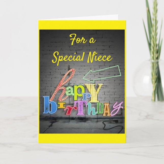 CARTE ANNIVERSAIRE SPÉCIAL POUR UNE TRÈS ***NUIT SPÉCIAL (Devant)