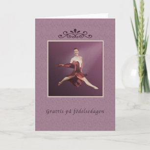 Carte Anniversaire, Suédois, födelsedagen de på de