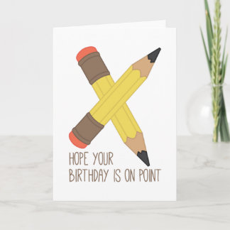 Carte Anniversaire sur le point !