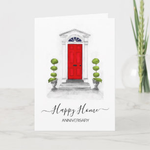 Carte Anniversaire sur votre nouvel agent immobilier
