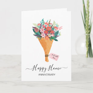 Carte Anniversaire sur votre nouvel agent immobilier