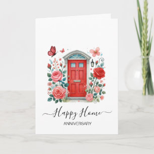 Carte Anniversaire sur votre nouvel agent immobilier