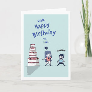 Carte Anniversaire surprise