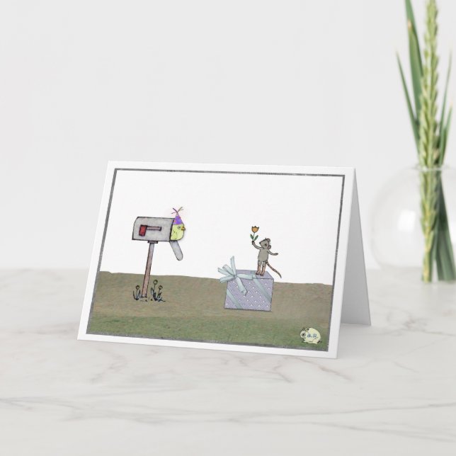 Carte Anniversaire surprise (Devant)