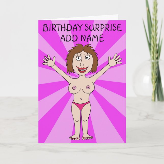 Carte Anniversaire Surprise Pour Lui (Devant)