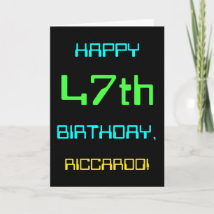Carte Anniversaire Thématique Informatique Numérique Amu