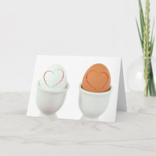 Carte Anniversary de White and Brown