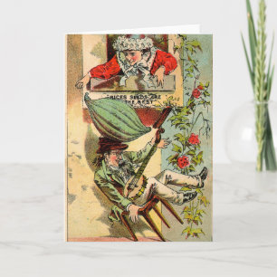 Carte Annonce de cru de graines de riz