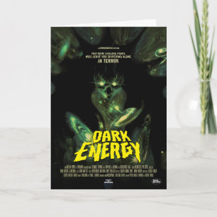 Carte Annonce De Film D'Horreur Sci-Fi, Énergie Noire