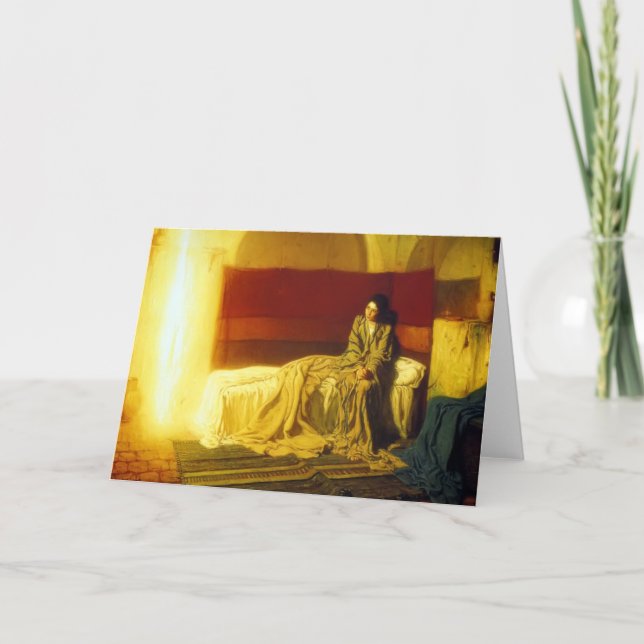 Carte Annunciation - H.O. Tanner (Devant)