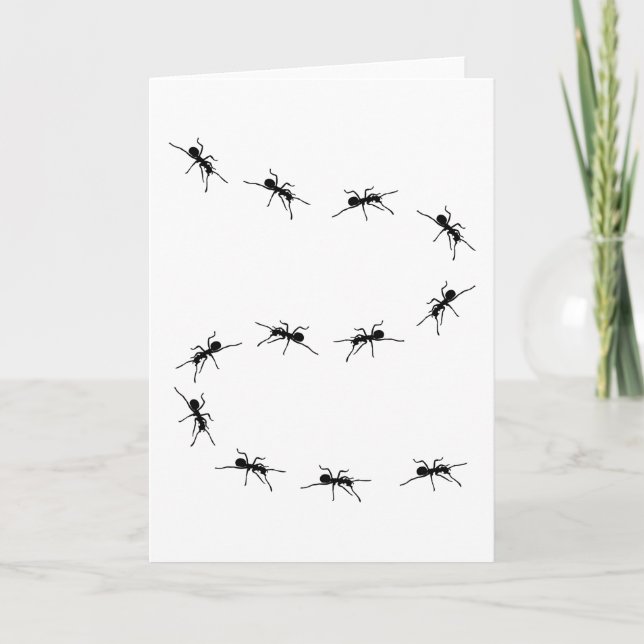 Carte Ant Ants Garder Ant Cadeau Agricole Cadeau Drôle (Devant)
