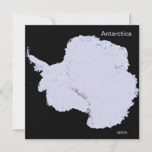Carte Antarctique par NASA Image satellite