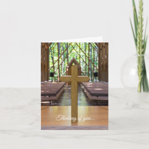 Carte Anthony Chapelle Croix Carte Sympathy Card