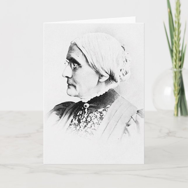 Carte Anthony ~ Susan B. Femme leader du suffrage univer (Devant)