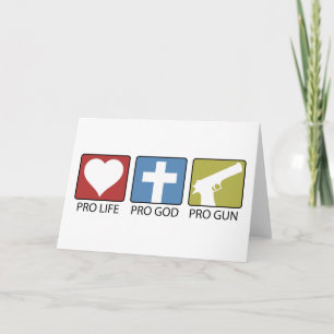 Carte anti-avortement, Pro God, Pro Gun
