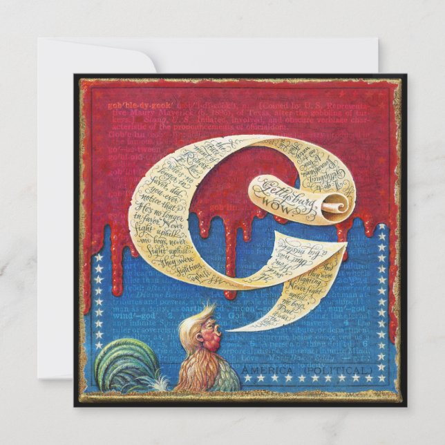 Carte anti-Trump, Gobbledygook (Devant)